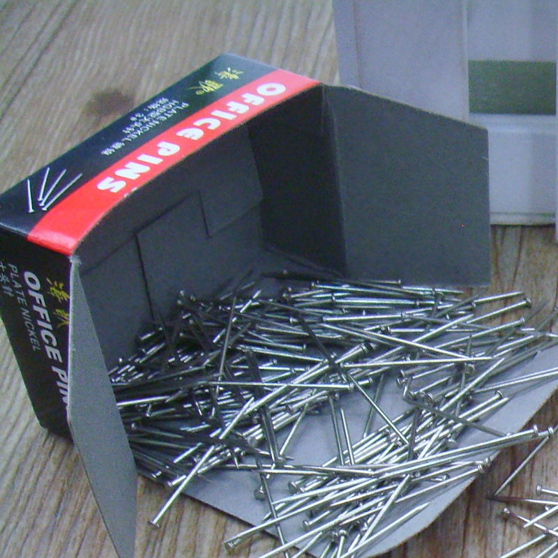 厂家直销3# 大头针 办公大头针 打版/金属大头针迷你大头针260/盒