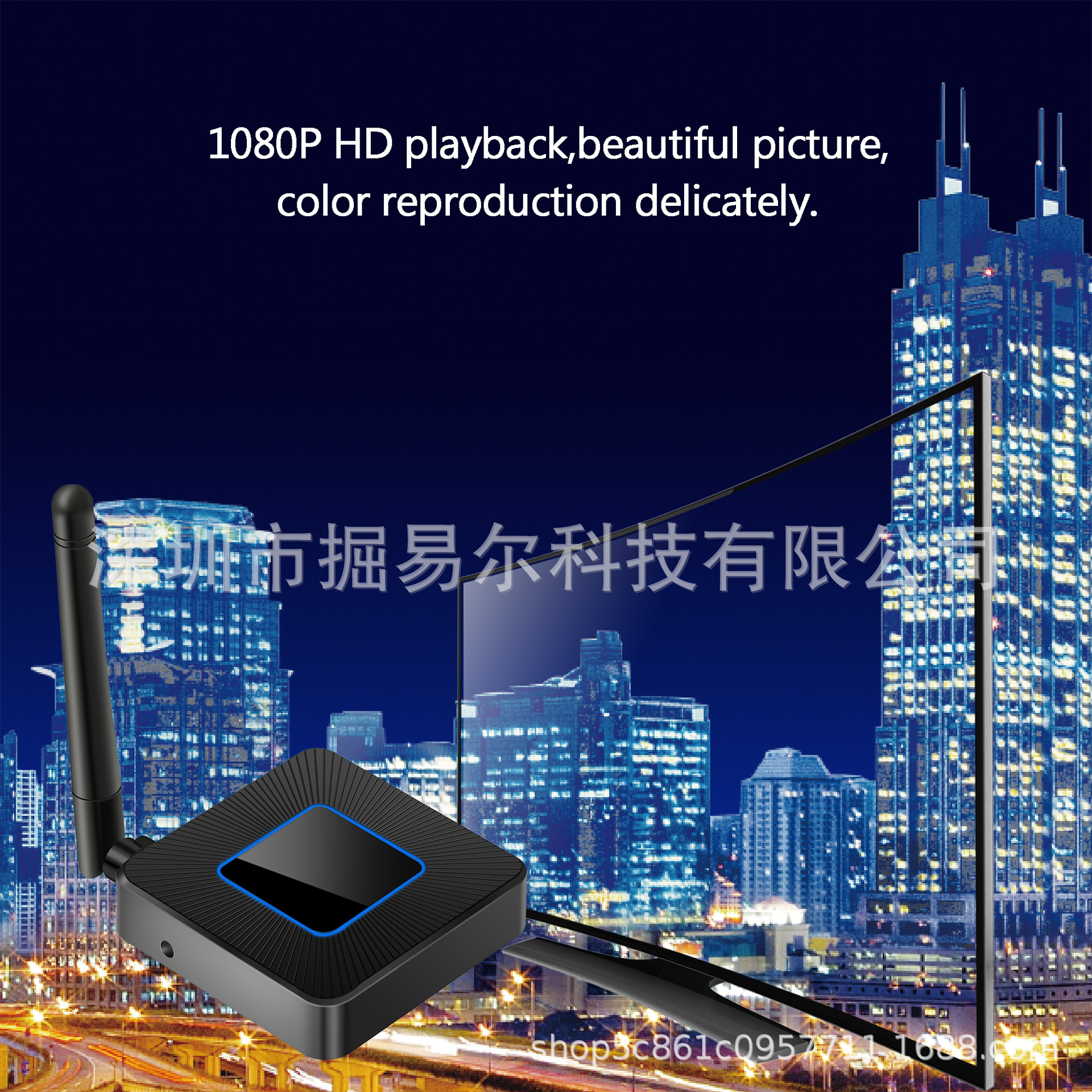 新品q4双频5g 手机推送宝无线同屏器 wifi hdmi 适用苹果安卓通用