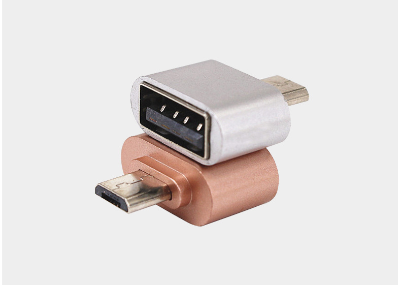 母转usb安卓转接头 micro转接头otg 手机充电转换器