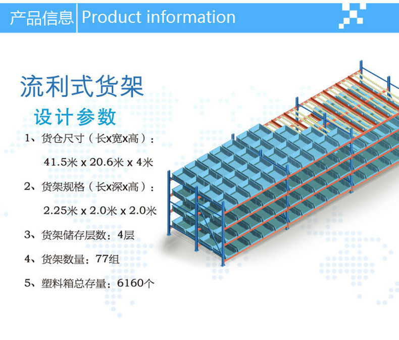 2019年储能仓储供应流利式货架,钣金流利条货架,铝合金流利货架