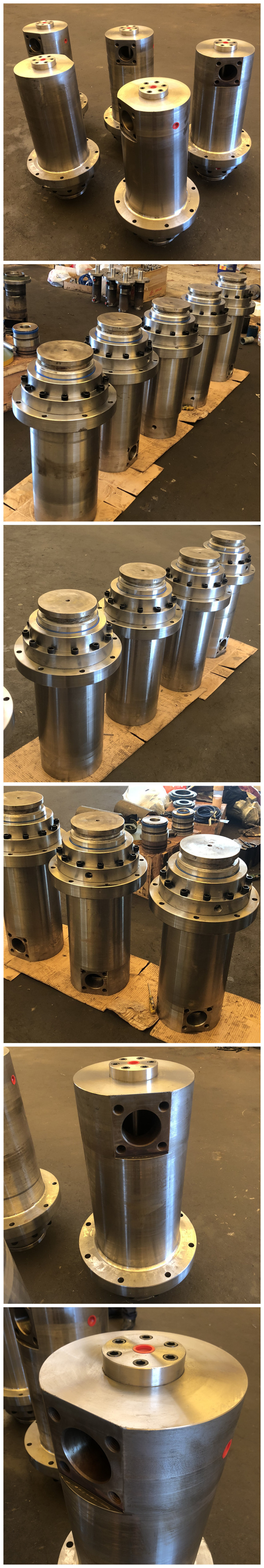 快速子母缸 油压机快速缸 缸径220行程300 液压焊接油缸 可定制