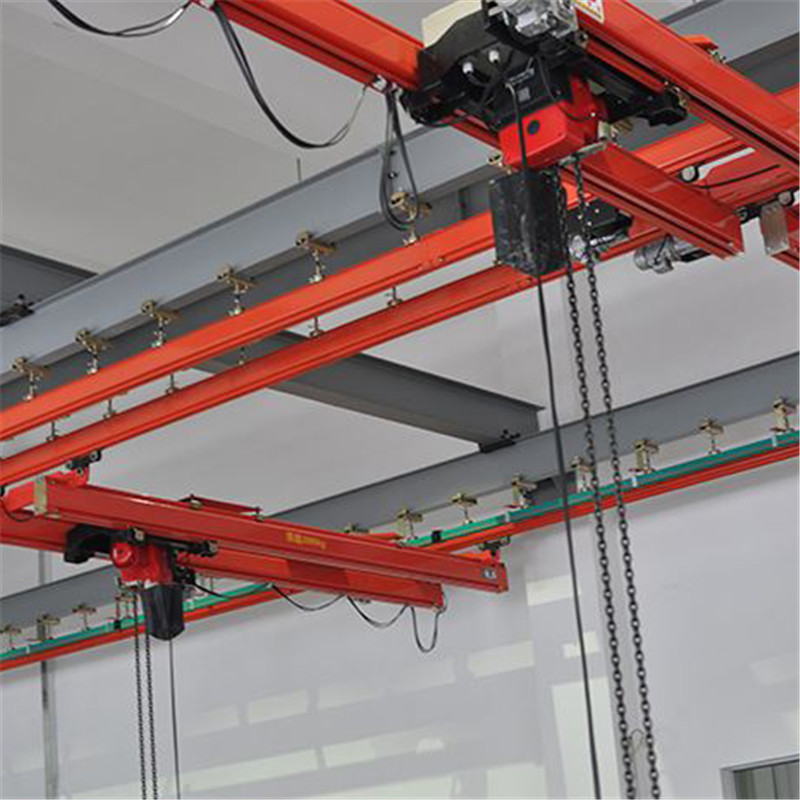 山东现货kbk柔性悬挂单梁行车 轻小型悬挂式单梁行车