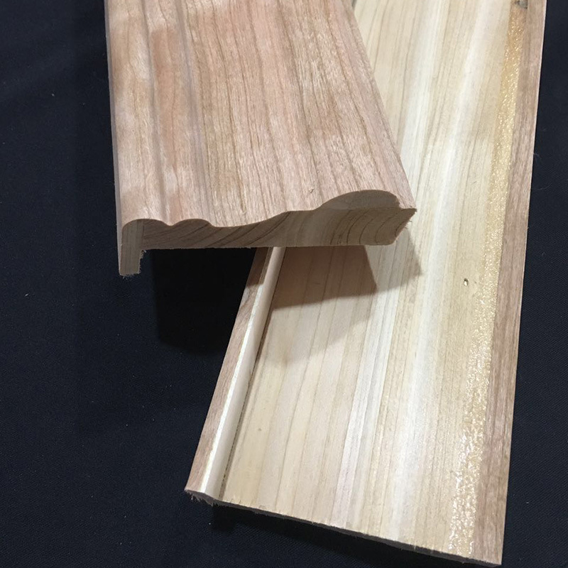 厂家定制杉木贴美国樱桃实木木线条 优质木线室内装饰 可定制