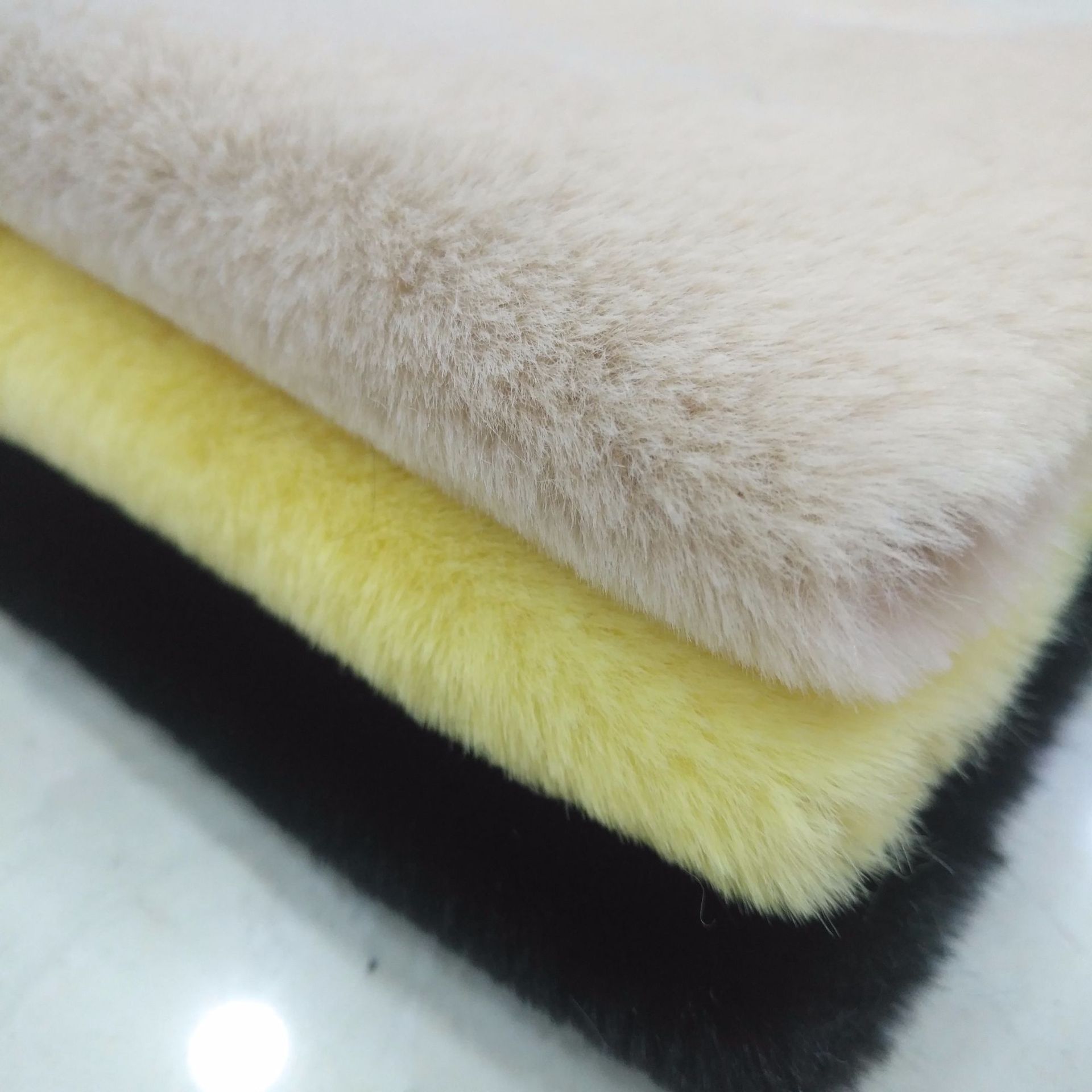 现货1000克 精品濑兔毛 兔貂绒 秋冬皮草外套面料毛球鞋材绒布