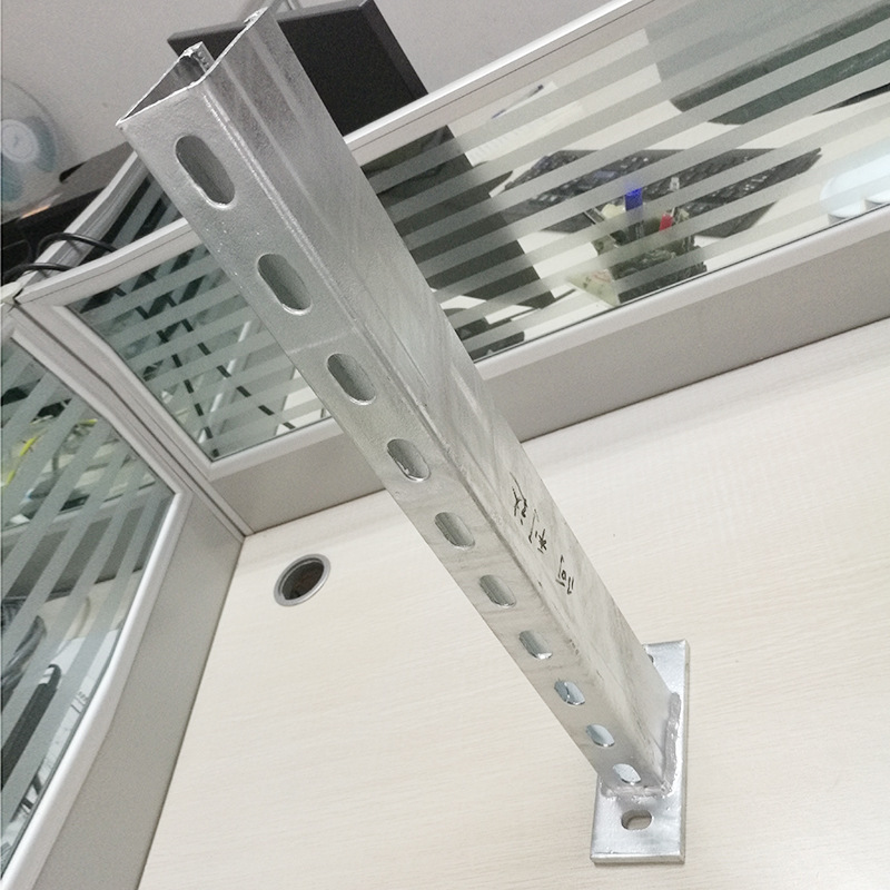 管廊支架托臂 抗震支架 c型钢 电缆桥架横梁托臂 热浸锌光伏支架