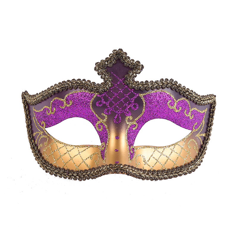 Halloween Festival Party Painted Mask Fancy Dress Party Decoration Supplies Factory Direct Sales