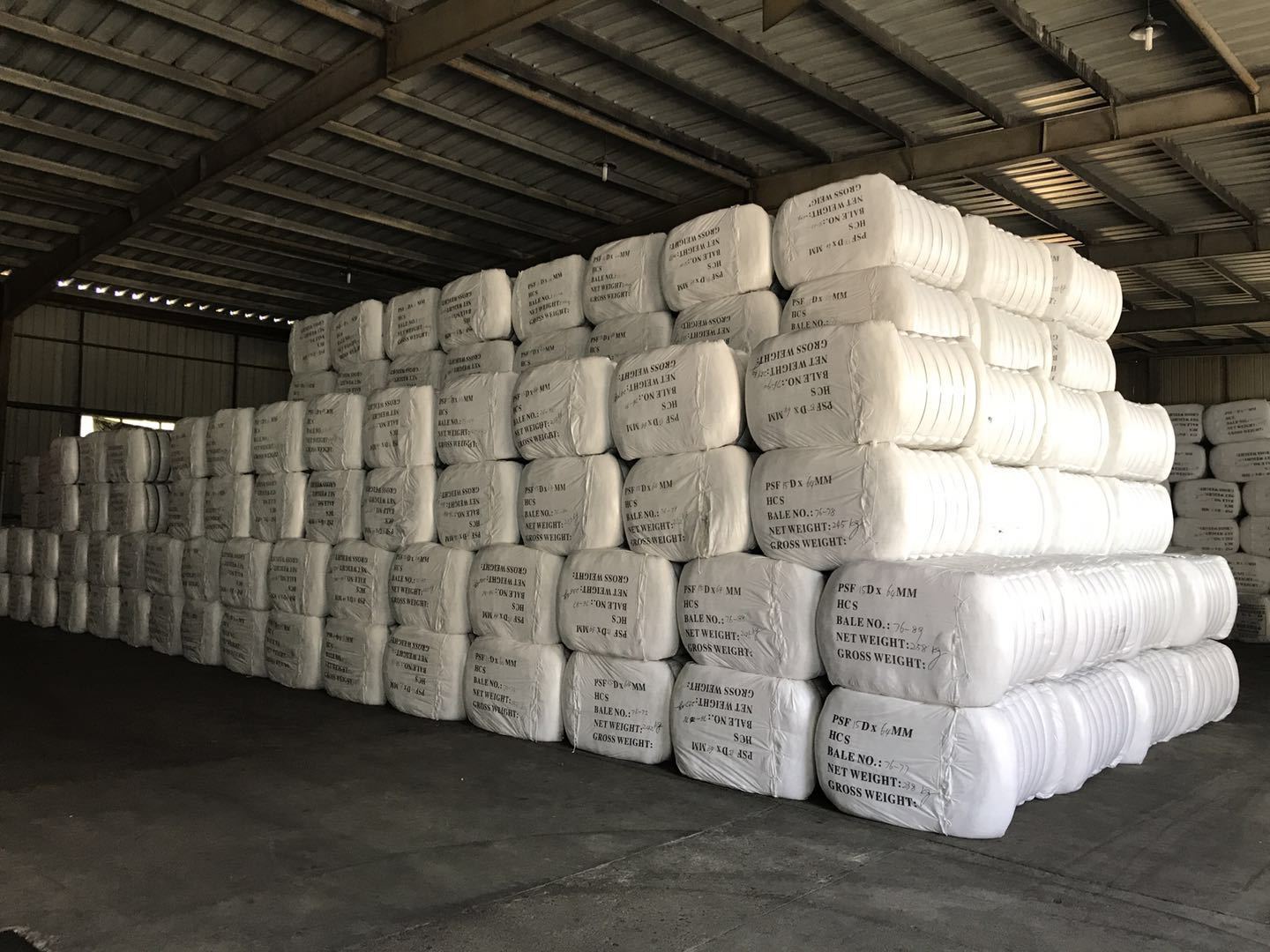 3*64三维中空涤纶短纤 pp棉 公仔棉 化纤棉