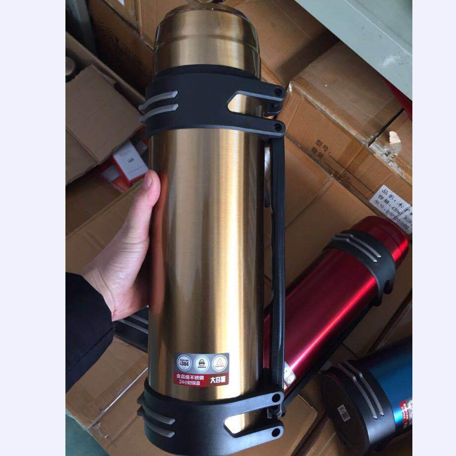 保温杯男超大容量保温壶家用暖热水瓶户外不锈钢车载旅行水壶2l