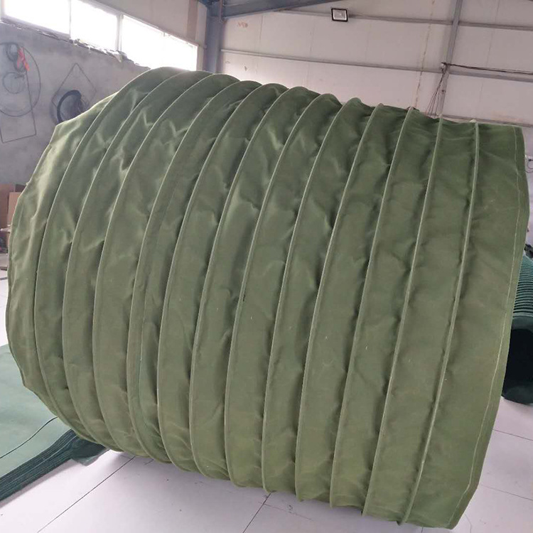 帆布通风管 风机通风帆布软连接 风机通风风管管道口帆布风管