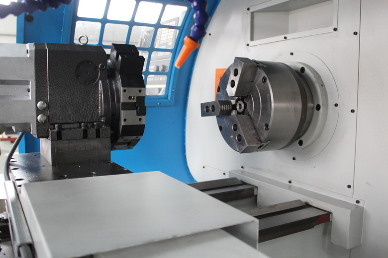 ck6150a数控车床 西门子系统 气动尾座 八工位电动刀架 液压卡盘