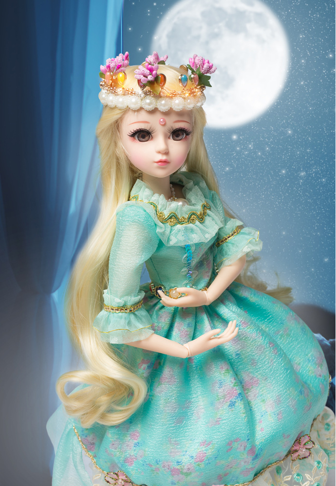 限量收藏版60cm欧妮娃娃19关节手工罗莉心儿公主女孩礼物