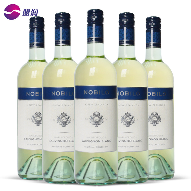 新西兰金奖 诺比罗长相思白葡萄酒 中粮标 新西兰原瓶进口葡萄酒