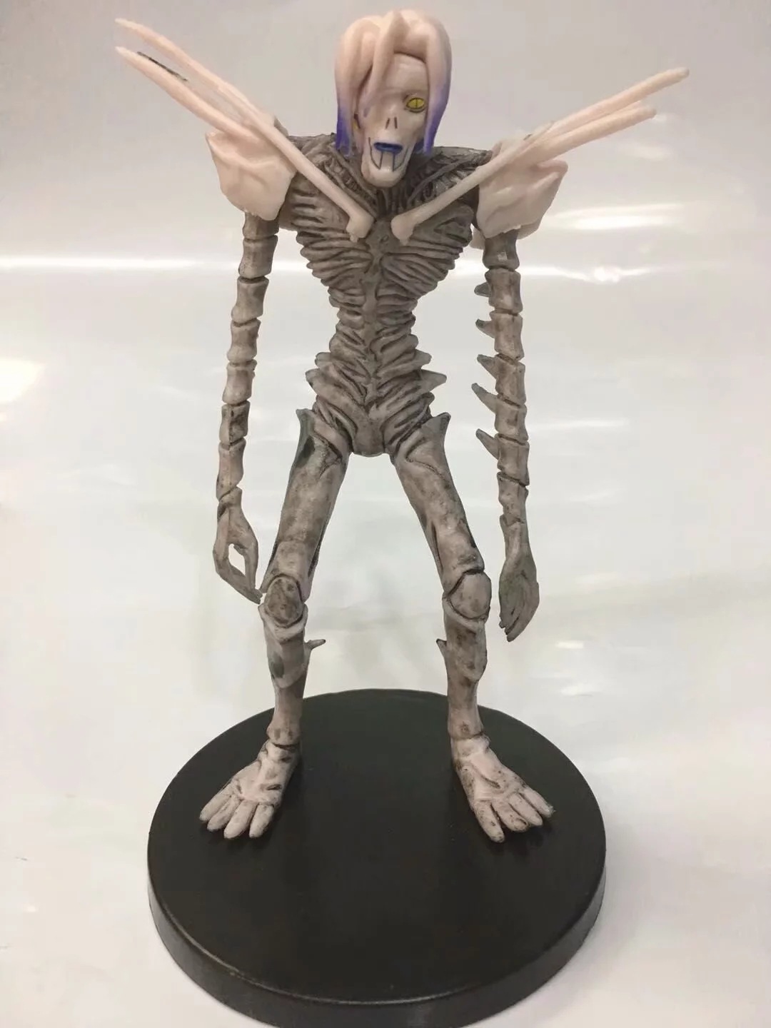 死亡笔记 death note 死神 雷姆 死神 硫克 白色 盒装手办