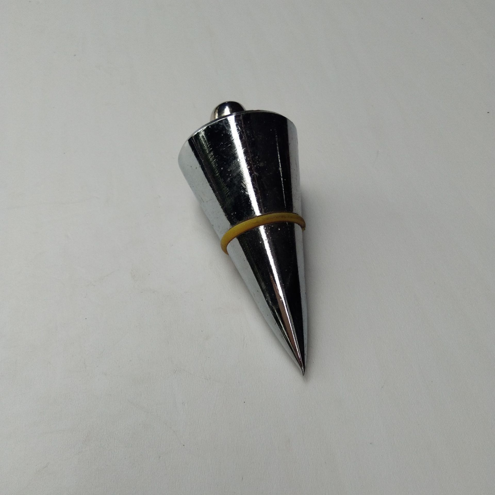 实心带卡吊线锤建筑工具线锤吊线坠 建筑测量工具 电镀吊线坨