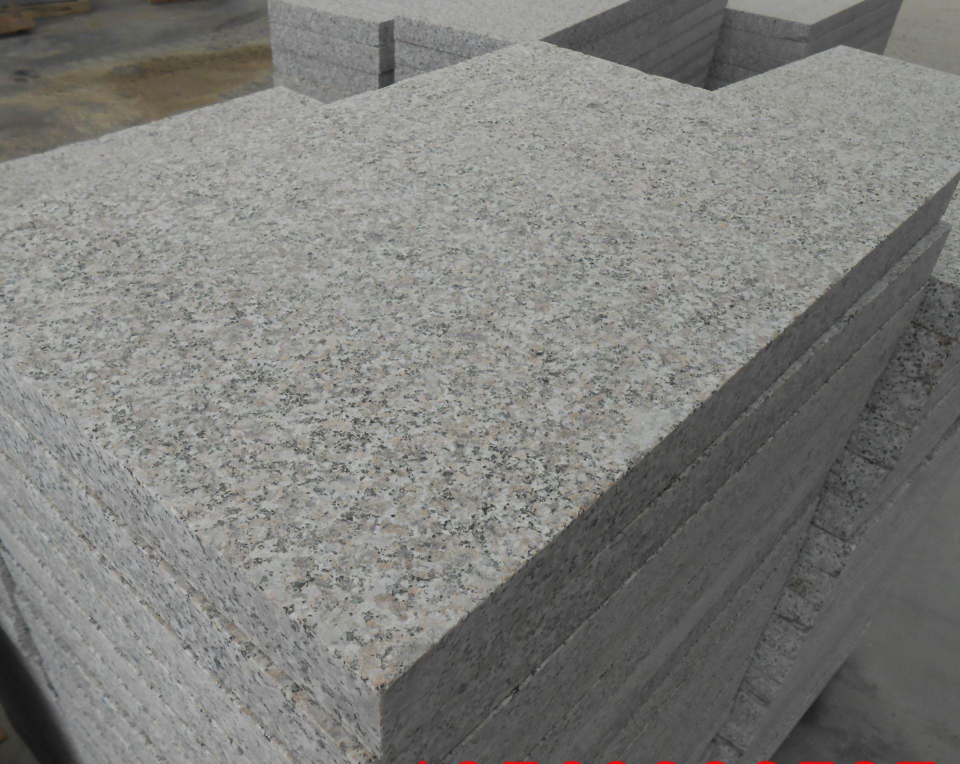 厂家直销五莲花青石花岗岩火烧板广场园林多边文石材