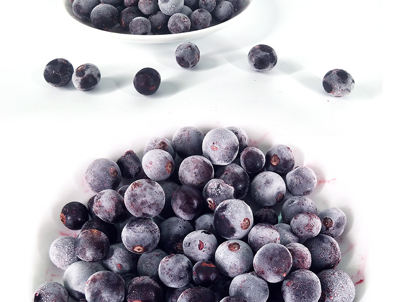 新鲜冷冻黑加仑速冻黑加仑黑醋栗水果新鲜浆果1kg鲜榨果汁果酱