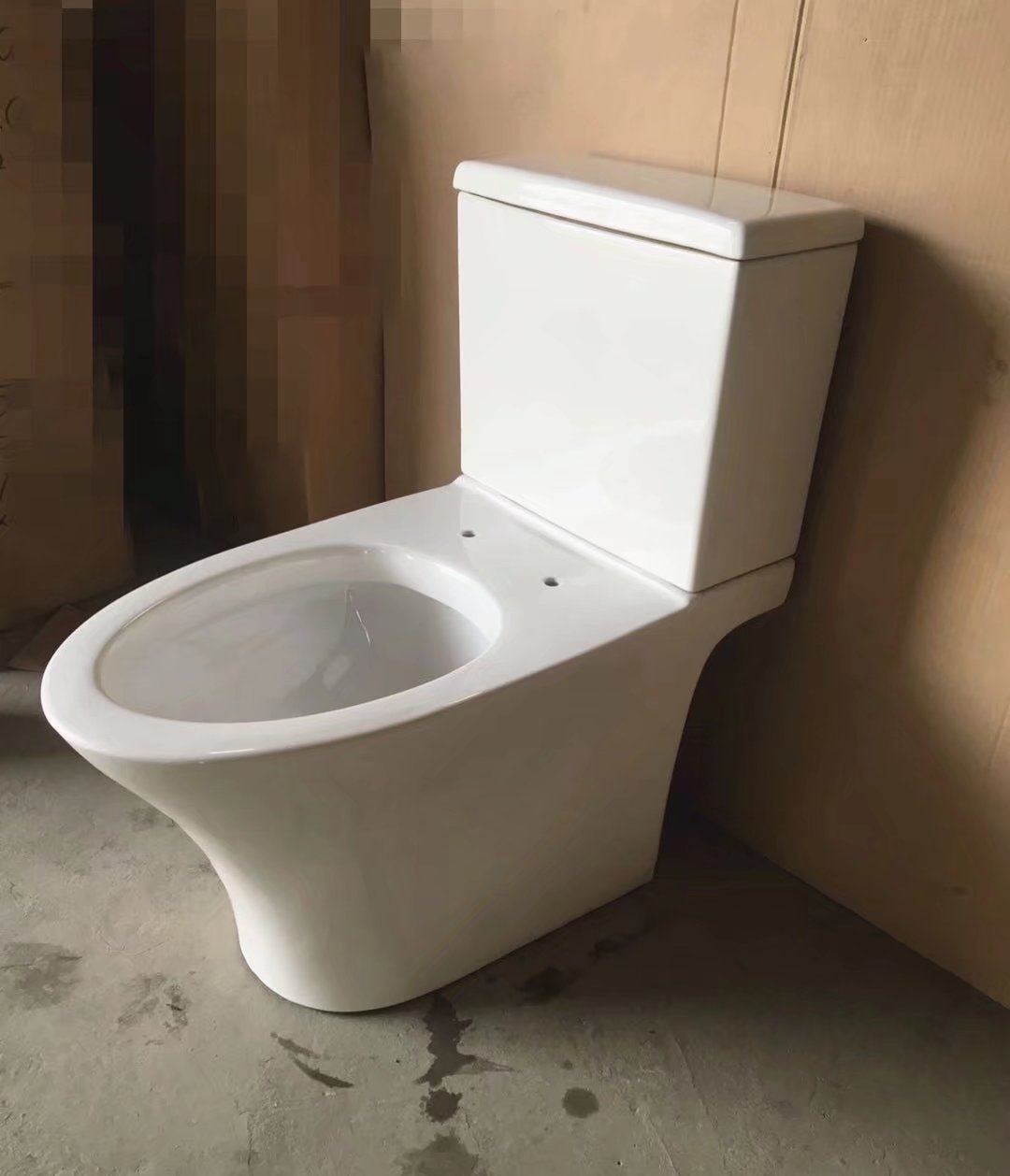 a热销爆款 批发巴拉圭虹吸式分体地排坐便器马桶