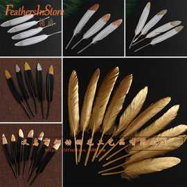 9%羽毛厂价直销23-30厘米天然花火鸡刀翎毛弓箭 用羽毛
