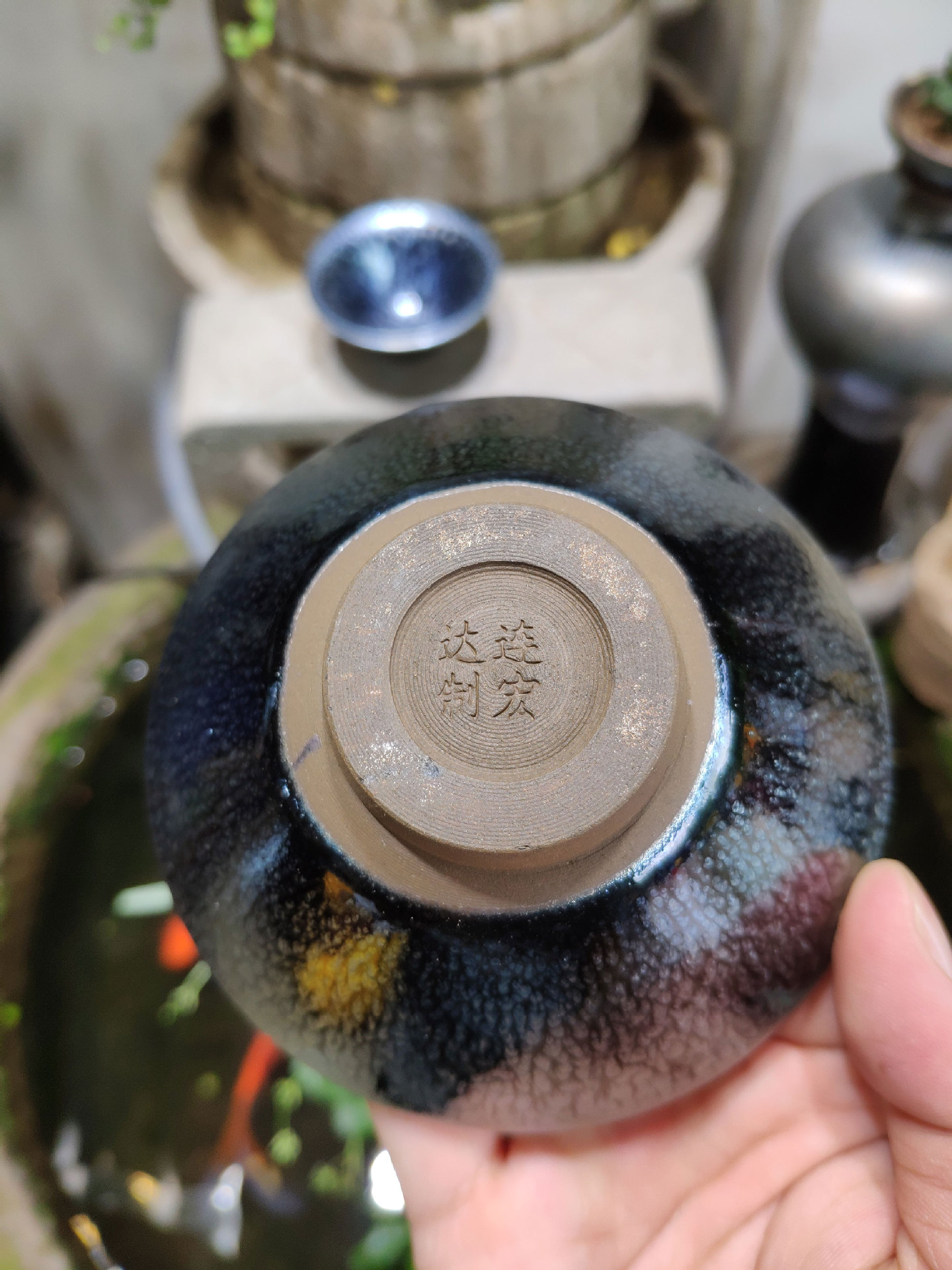 建阳百花盏斗笠器型建盏 连宏达制名匠厂家茶杯茶具直销批发