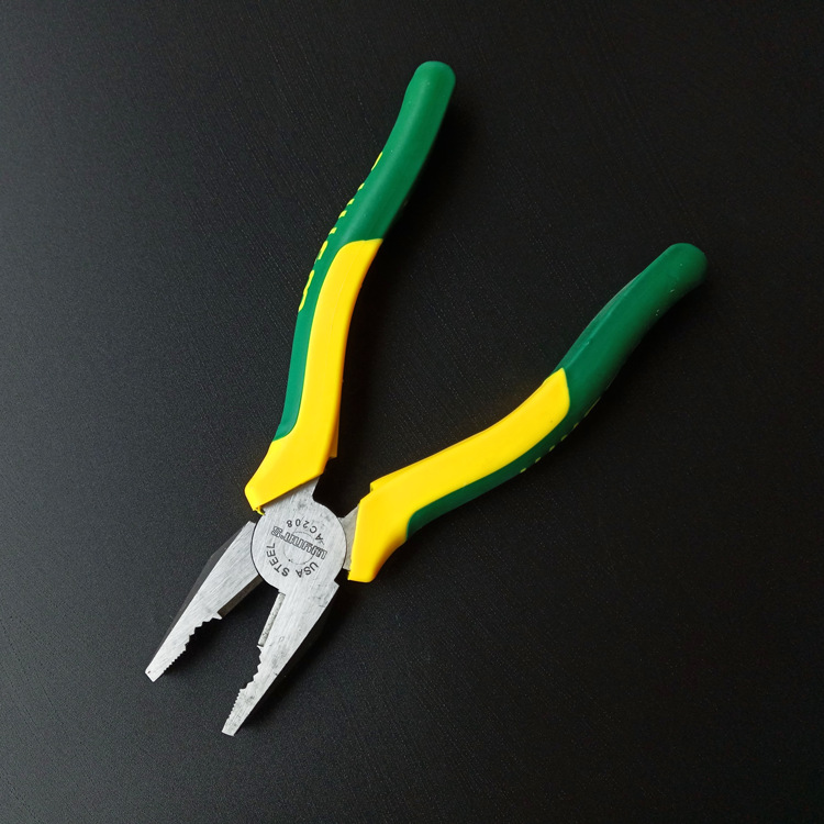 威力狮品牌 6寸8寸欧式钢丝钳子 克丝钳 平口钳 8寸老虎钳 ac208