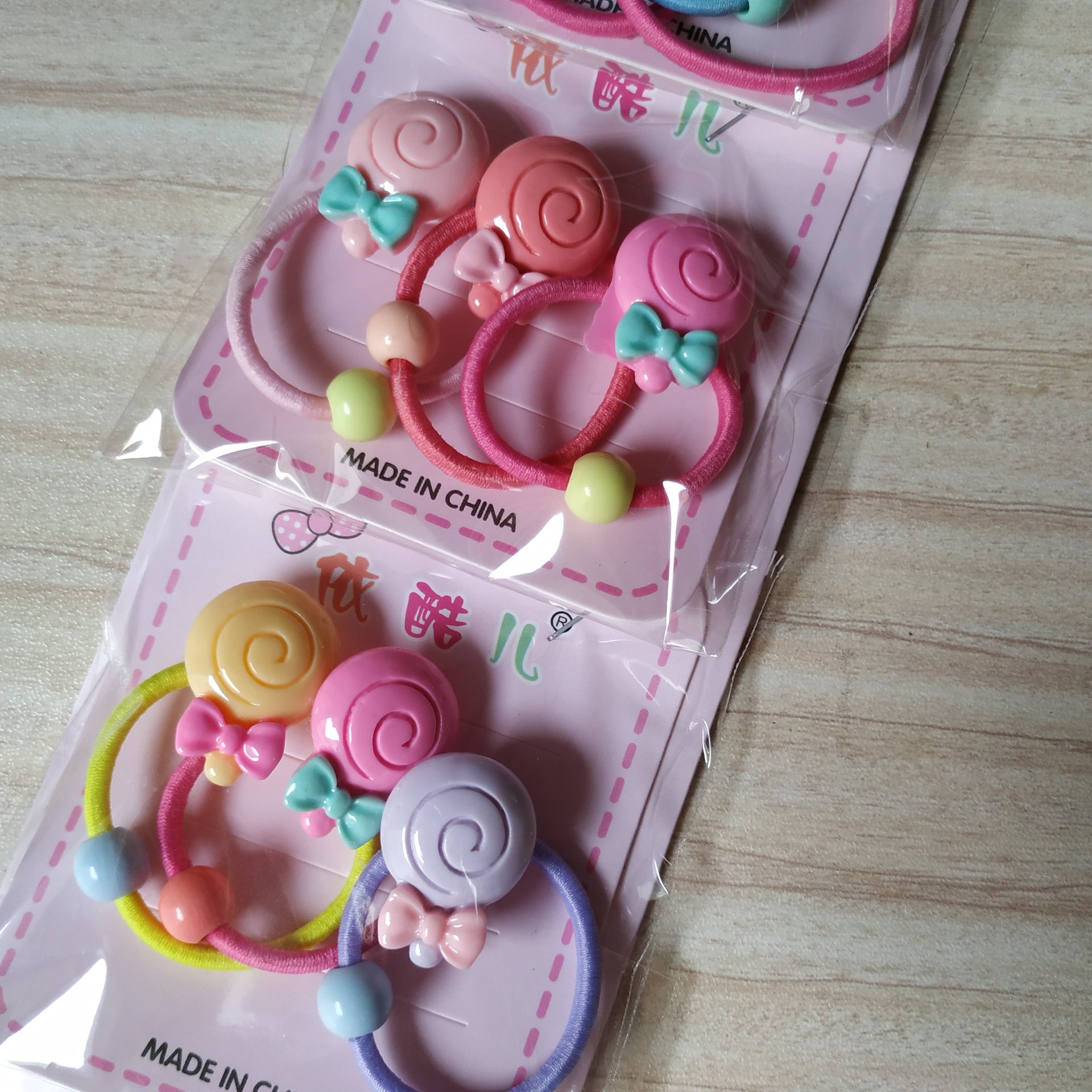 韩版儿童头绳发圈皮筋卡通宝宝小皮筋精品店小发圈发饰批发依酷儿