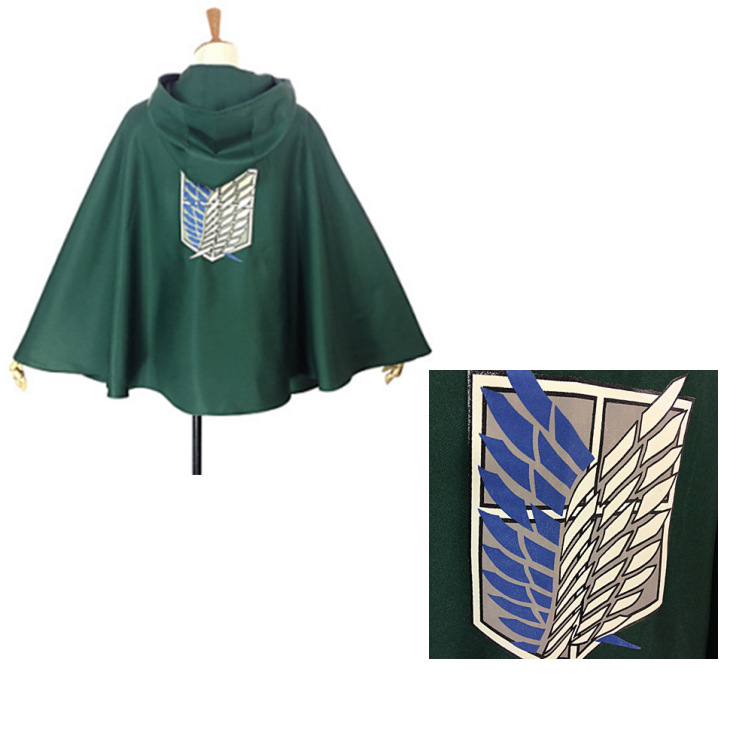 动漫进击的巨人调查兵团自由之翼兵长披风斗篷cosplay服装