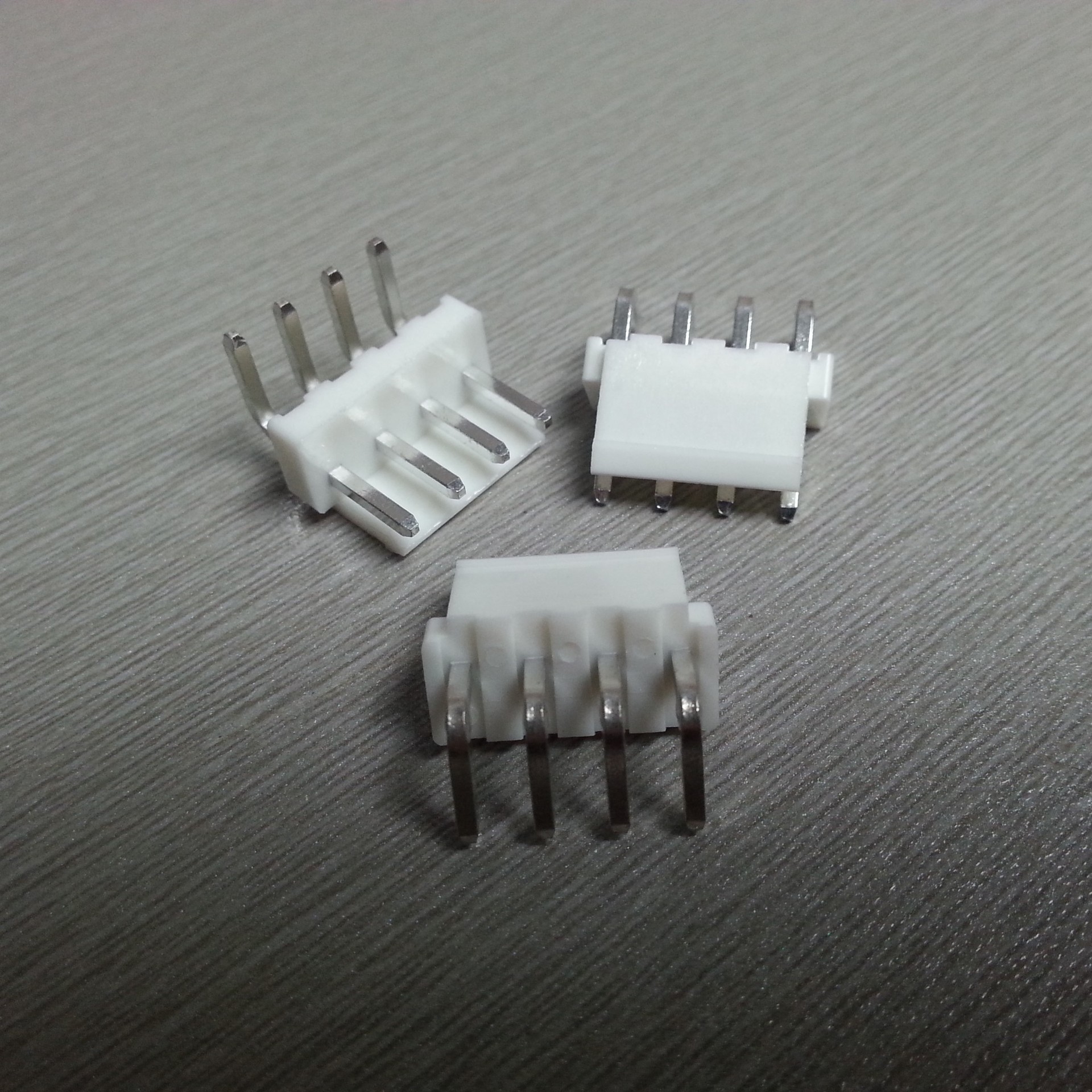 连接器插针 环保耐高温 vh4p高弯针座 间距3.96mm 批发4a接线针座