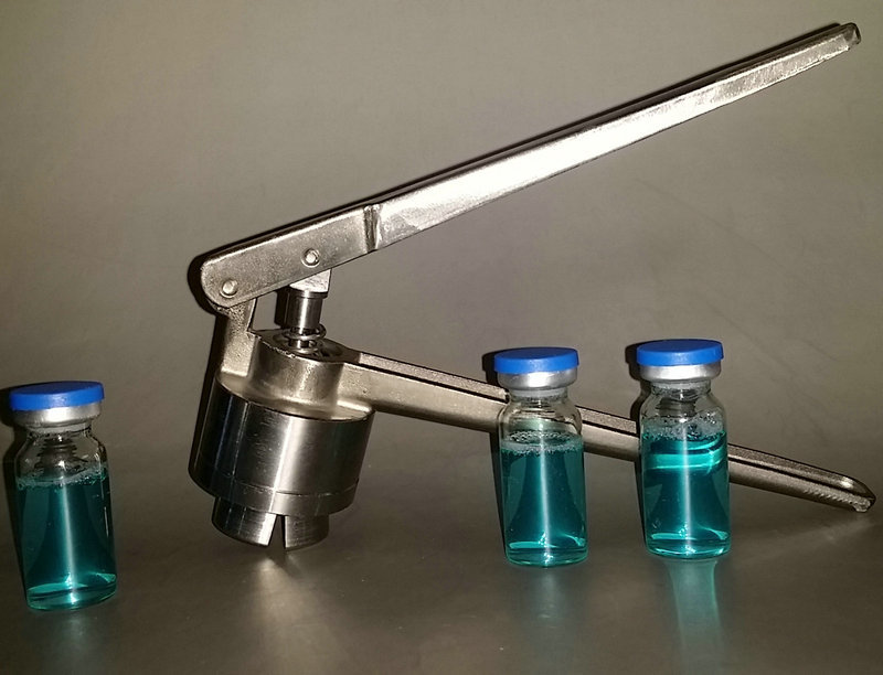 西林瓶轧盖机不锈钢西林瓶压盖钳玻璃瓶纯铝盖铝塑盖封口钳子