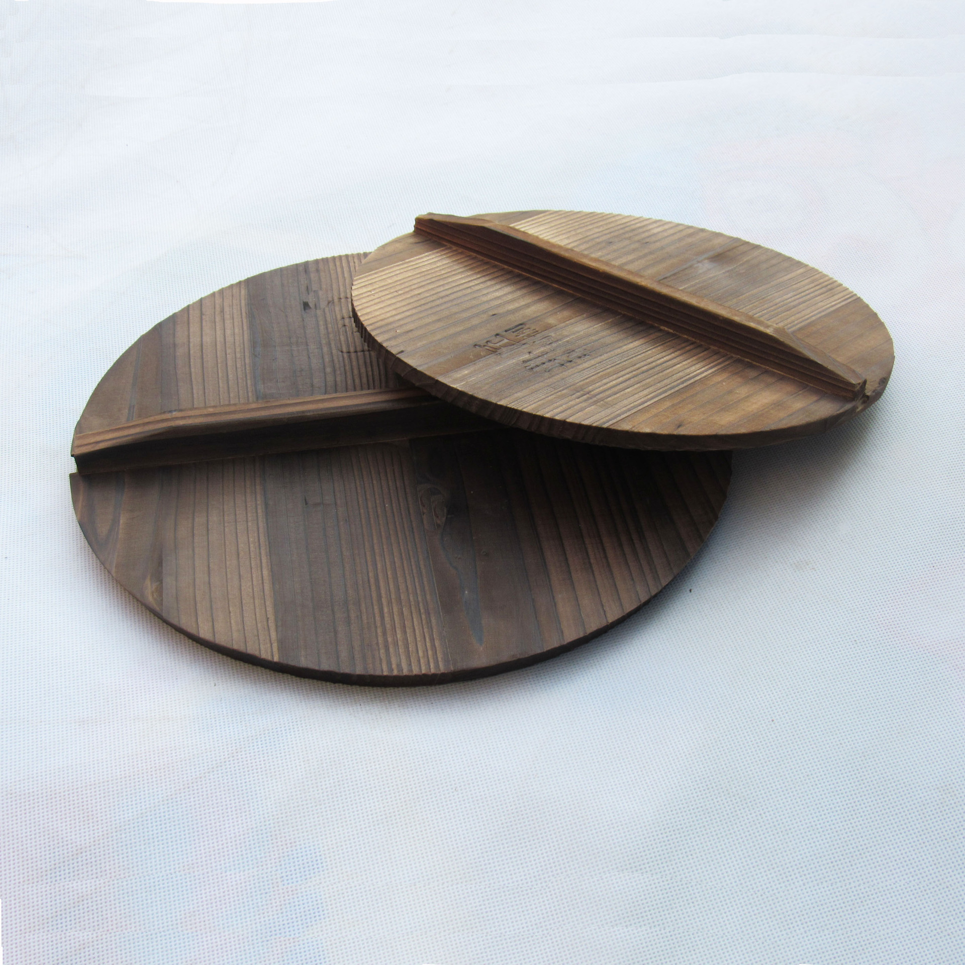 木质杉木锅盖家用炒菜木质盖子地锅炖木头盖炒锅盖铁锅木盖订做