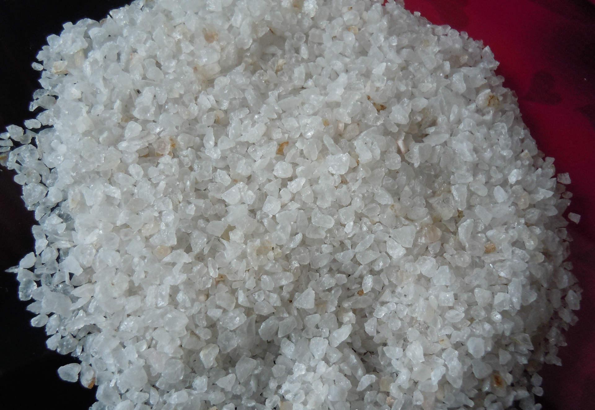 5mm2-4-8mm粒径石英砂滤料水处理环保耗材采用天然石英矿