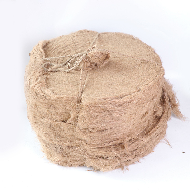 7万斤沥青黄麻丝可供应水暖黄麻丝麻纤维植物纤维浸油麻丝沥青焦油麻