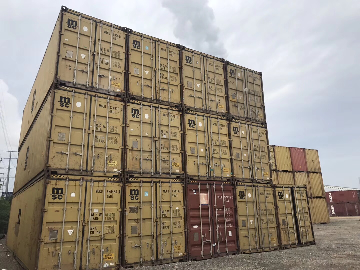 提供质量优价格美二手海运集装箱大连上海青岛深圳