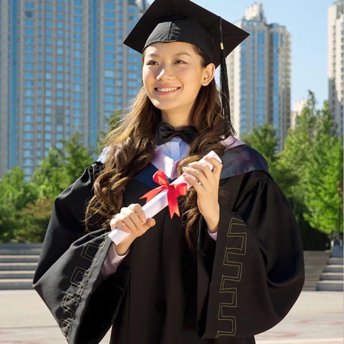 学士服 本科毕业礼服 毕业拍照服装 演出服 成人礼服装 理工农医