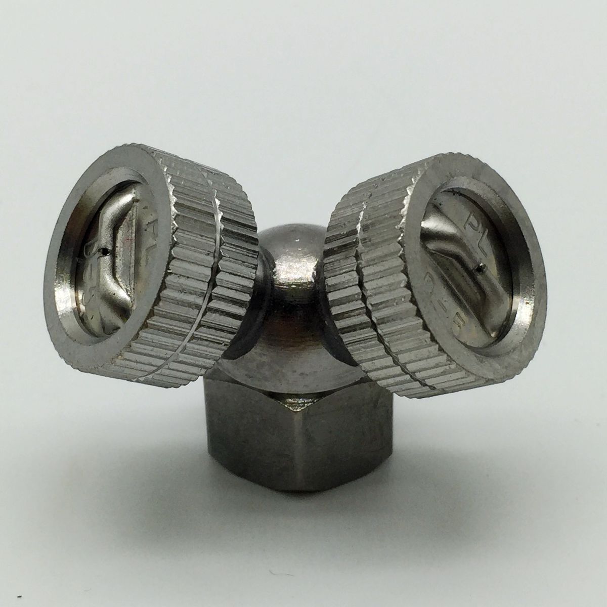 5 双眼扇形喷头 园艺降温浇花农用打药喷头