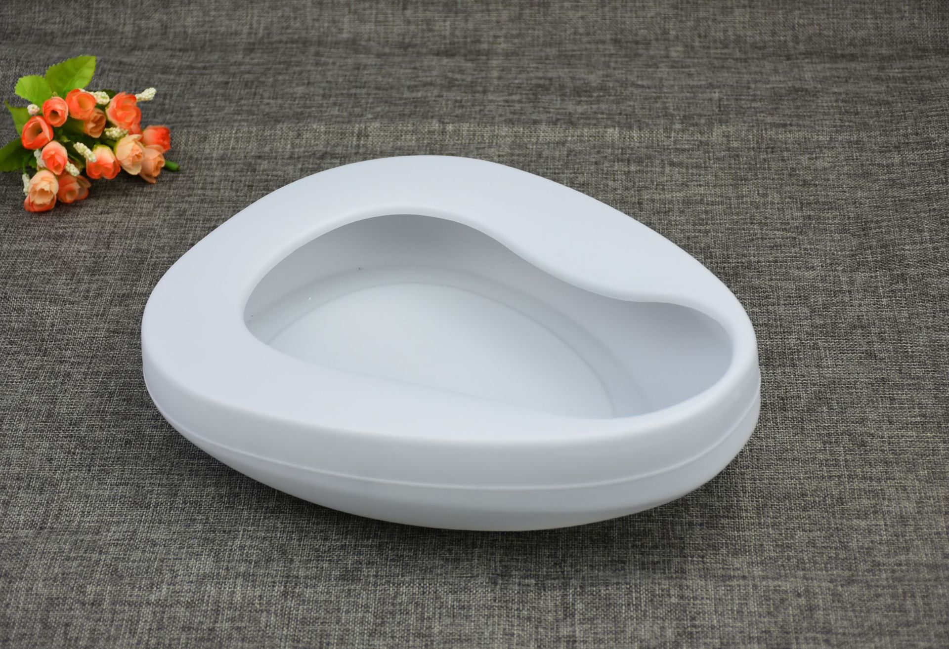 350g白色大便盆/20只装 厂家供应医用接便器便盆