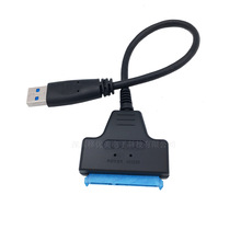 sata转usb3.0 2.0易驱线2.5寸笔记本机械SSD固态硬盘读取转接器线