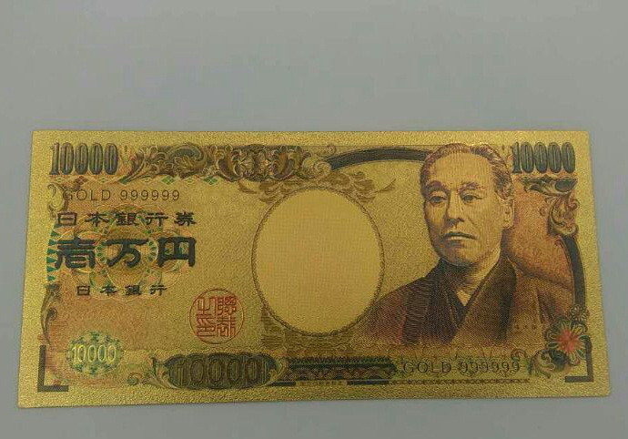 24k金箔红包1000元台币记念币台湾金钞钱母壹仟圆利是封外贸货源