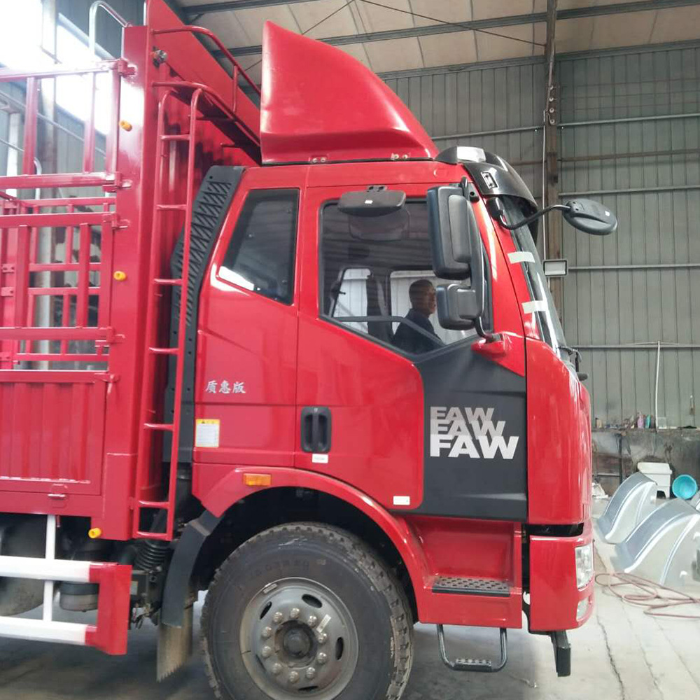 山东弘烨玻璃钢有限公司大量供应解放小j6原厂汽车导流罩厂家直销