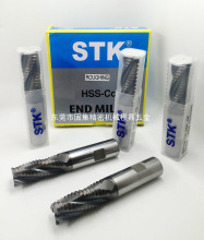 日本STK钴高速钢粗皮刀 STK高钴涂层粗齿粗皮铣刀EM2608 EM2618