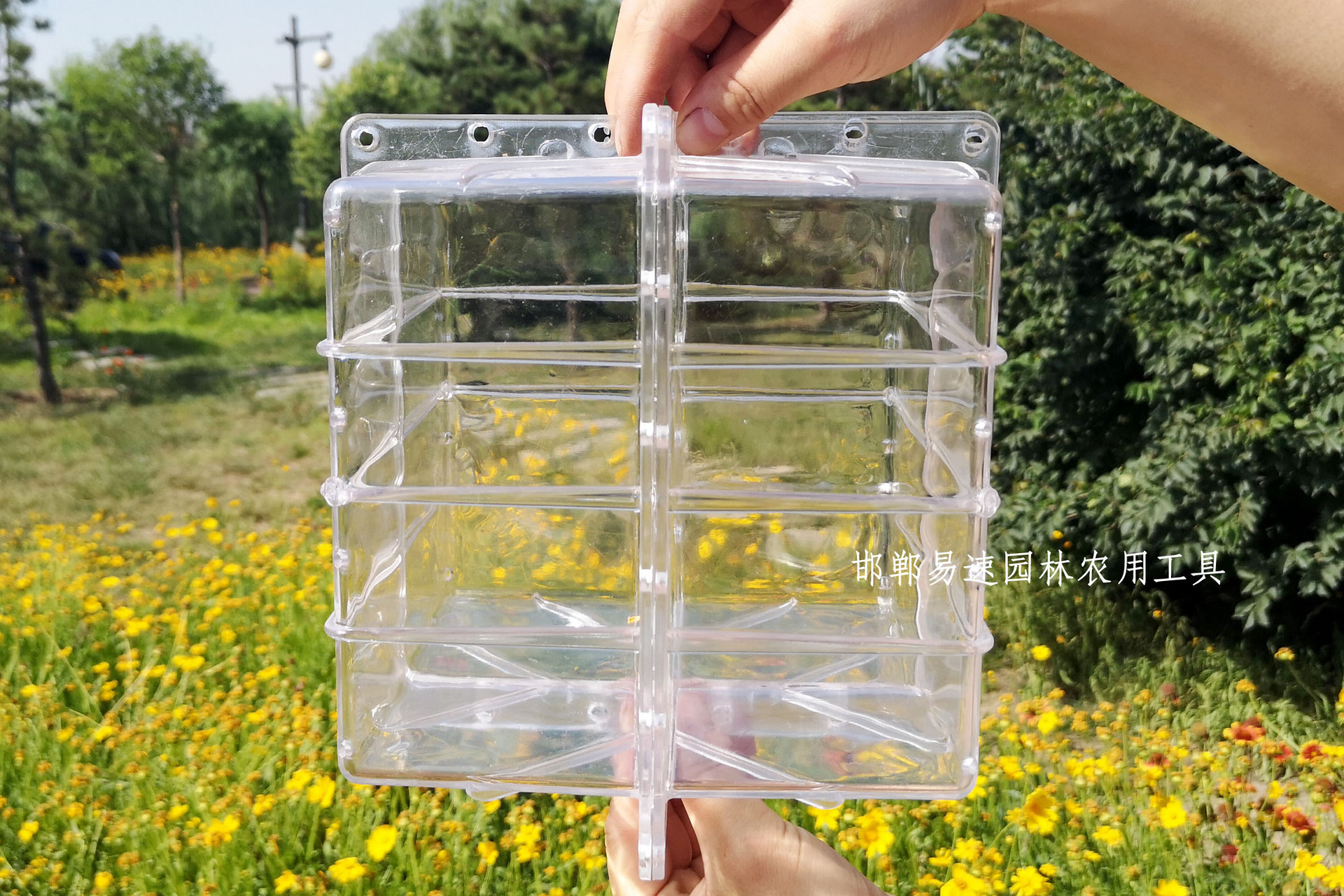 方形西瓜定型生长模具成型模具18x18方西瓜模子12斤水果塑料模具