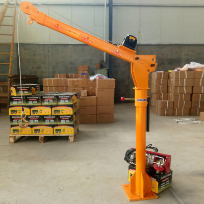 车载吊机12v 家用小吊机220伏24v多功能液压起重机小型车用吊运机