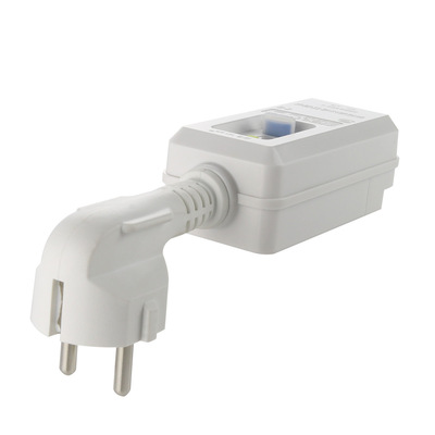 欧规漏电保护插头 欧式热水器漏电保护插头 接线式漏保插头10a