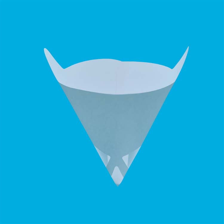 中号纸漏斗120g100目 汽车油漆过滤纸漏斗 纸漏斗厂家直销