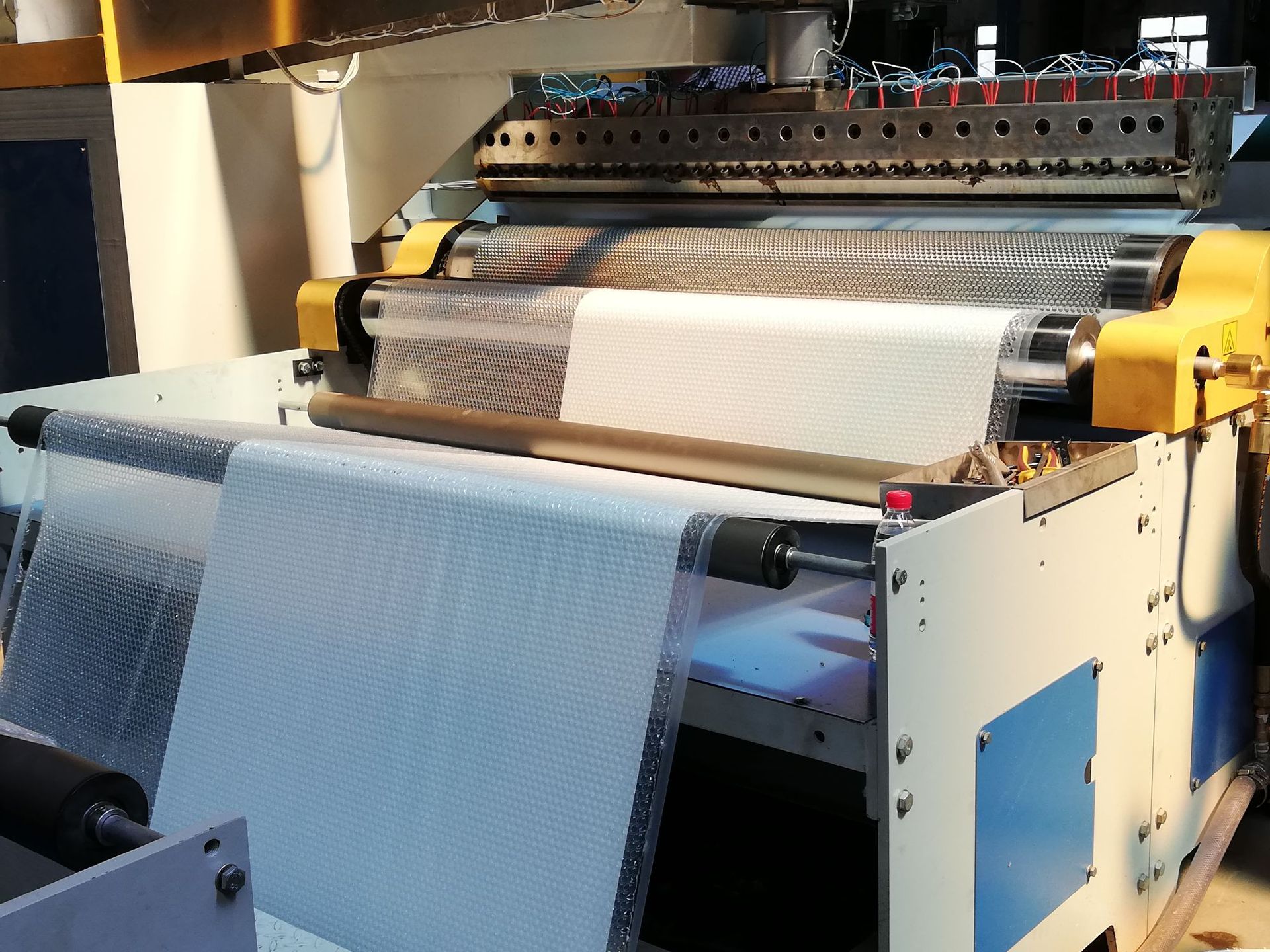 聚乙烯气垫膜机组 气泡膜机 气泡膜机器