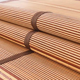 厂家直销新款梦雅娜可折叠竹凉席 夏季凉爽凉竹席批发