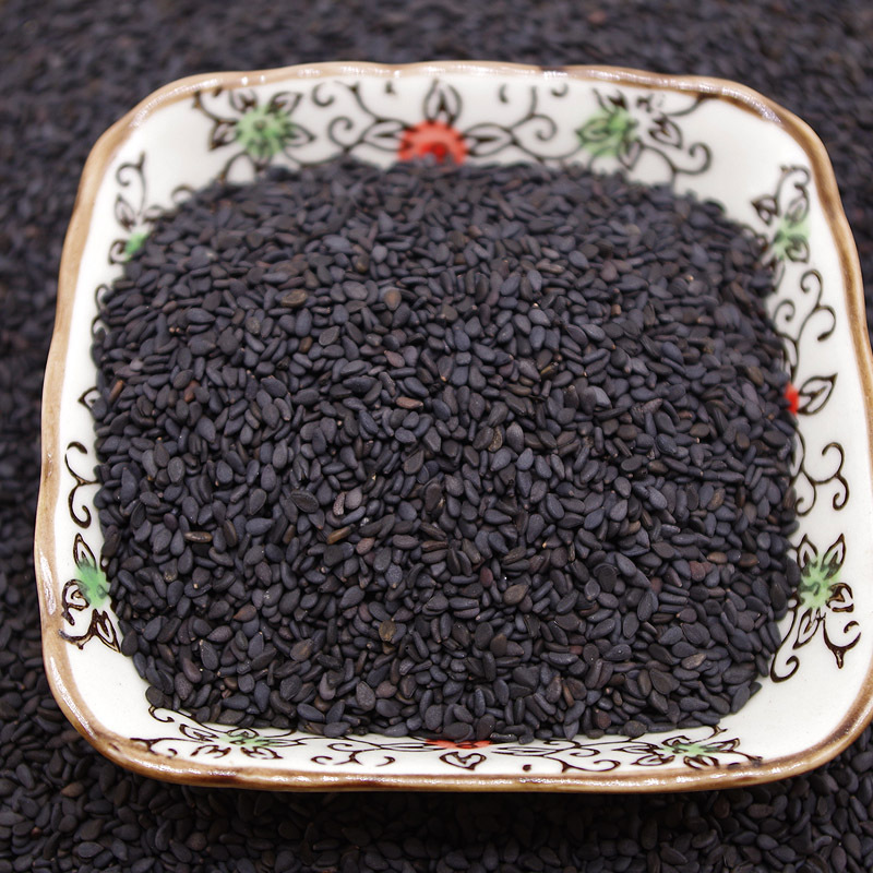 东北产黑芝麻 油麻 非常饱满干净 不满意包退换500g