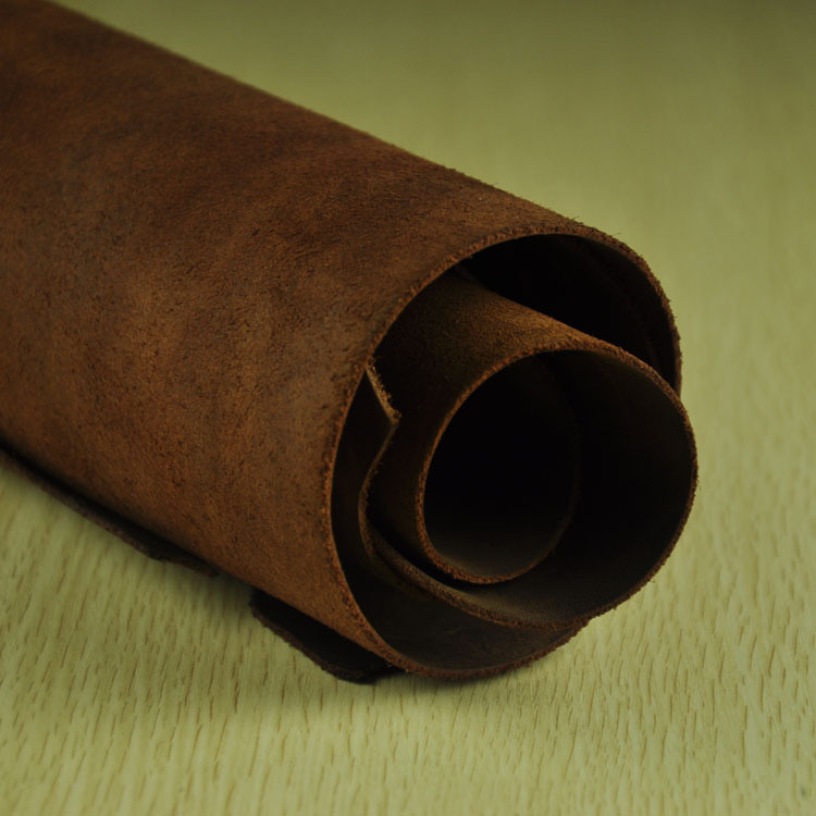 头层疯马皮真皮革2.0mm变色皮料疯马皮笔记本手机壳牛皮 现货