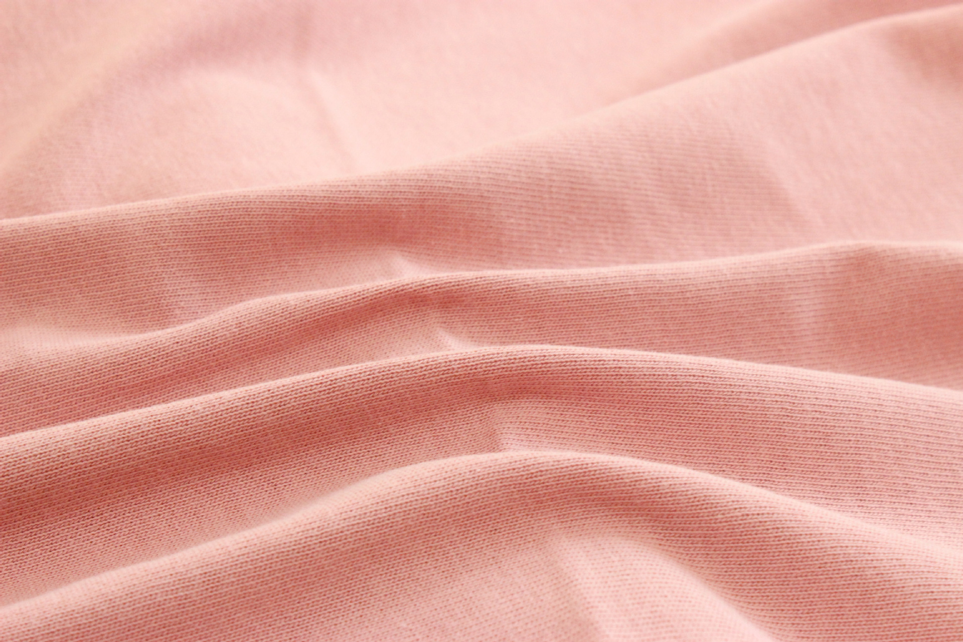 20s双股单面汗布精梳全棉面料纯棉针织布料重磅t恤粗针面料