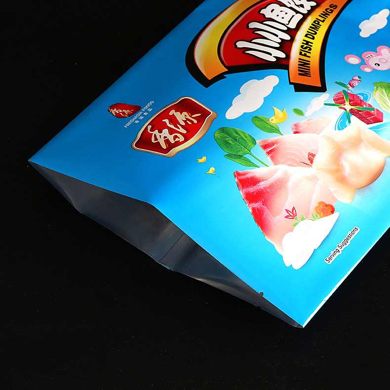 厂家直销 环保彩印冷冻食品密封袋 速冻饺子包装袋可定做