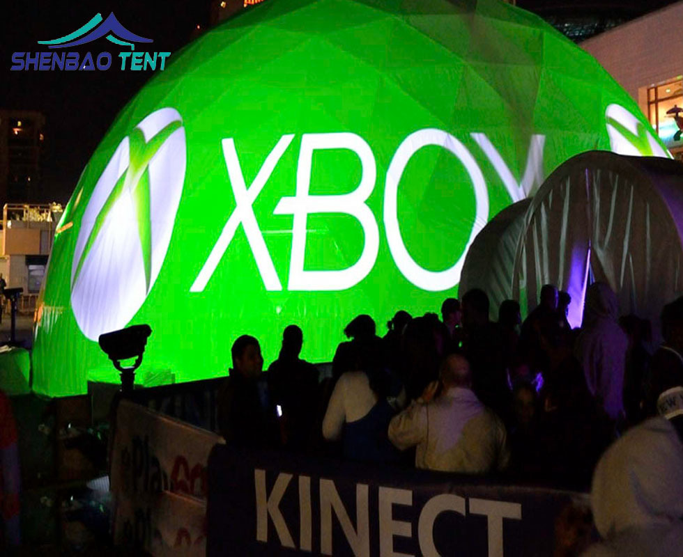 10米直径球形帐篷dometent度假村野营地餐厅游乐场球形篷房